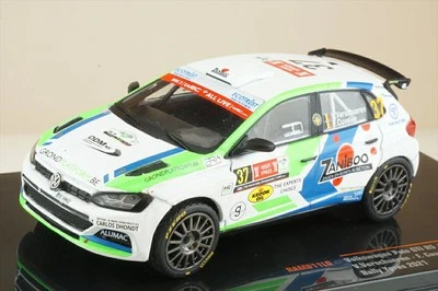 Ixo 1/43 VW Polo GTI R5 #37 2021 WRC Ypres Rally Protezione Cuvelier RAM811LQ - Immagine 1 di 2