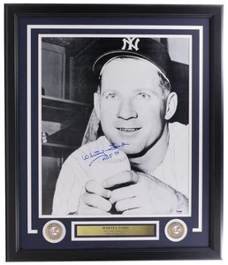 Whitey Ford Signed Framed New York Yankees 16x20 Photo HOF 74 PSA/DNA - Picture 1 of 5