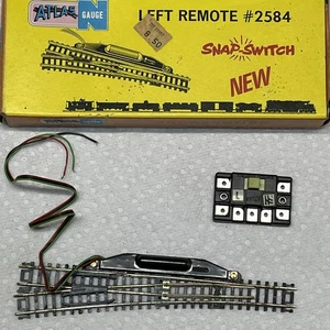 ATLAS N Gauge left remote switch track #2584 - Picture 1 of 7