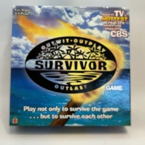 Survivor Outwit Outplay Outlast Board Game by Mattel - 100% Complete - Picture 1 of 9