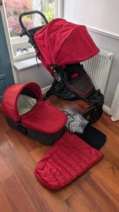 Sistema de viaje Baby Jogger Elite PVP £800 capazo cochecito y funda para lluvia saco - Imagen 1 de 24