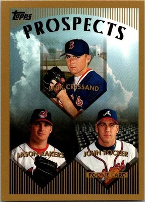 1999 Topps - Prospects John Rocker, Jason Rakers, Jack Cressand #429 (RC) - Image 1 of 2