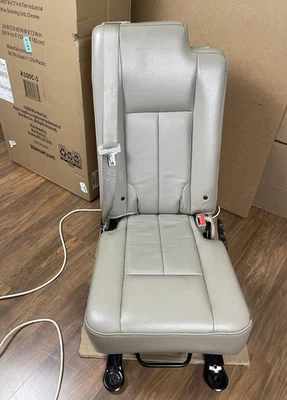Asiento de banco central Ford Expedition Lincoln Navigator 07-17 segunda fila marfil Foto 1 de 4
