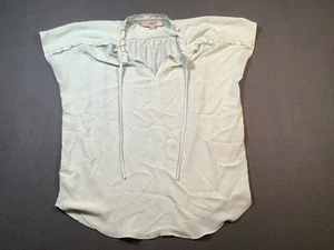 Loft Blouse Size XS Baby Blue Sleeveless Polyester Light Weight Box F - Picture 1 of 5