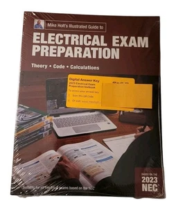 Mike Holt's 2023 Electrical Exam Preparation Textbook w/ Digital Answer Key NEW - Foto 1 di 12