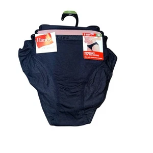 Paquete de 3 bikinis de tiro bajo supersuaves XL viscosa de bambú HANES ORIGINALS para mujer - Imagen 1 de 3
