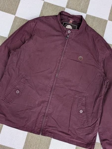 Pretty Green XXL Burgundy Red Kingsway Harrington Jacket Oasis - Picture 1 of 15