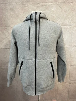 Hunter Men's Full Zip Jacket Hooded Jacket Gray Size M - Image 1 of 4