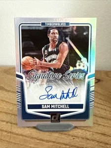 2024-25 Donruss Sam Mitchell Signature Series Holo Auto SS-SMT - Picture 1 of 2