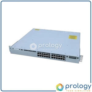 Cisco C9300-24T-A 24 Port Gigabit Network Advantage Switch Excellent Condition - Picture 1 of 6