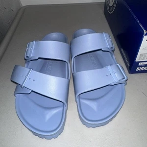Birkenstock Women's Arizona EVA Sandal Dusty Blue - Picture 1 of 4