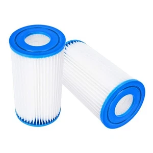 2x 20cm Height Pool Filter Cartridges Above Ground Swimming  Cartridge - Picture 1 of 7