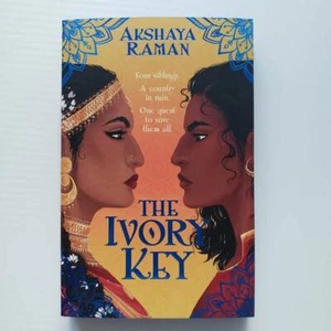 The Ivory Key by Akshaya Raman Illumicrate Limited Edition Sprayed Edges, Signed - Imagen 1 de 1