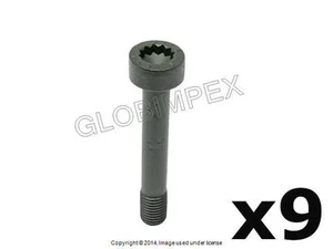 Porsche Flywheel Bolt Crankshaft to Flywheel 10 X 62mm OEM NEW (9 PCS) - Picture 1 of 1