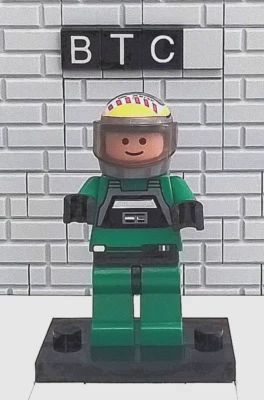 LEGO Star Wars Episode VI 6207 Rebel Pilot A-wing - Green Jumpsuit Minifigure! - Image 1 of 4