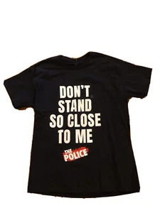 The Police T shirt Adult LARGE Don't Stand So Close To Me Rock Band - Picture 1 of 2
