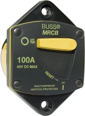 BLUE SEA - 80 A DC Schaltsicherungsautomat f. Einbau