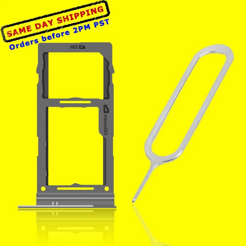 Long Life SIM and Memory Card Tray Holder Pin for Samsung Galaxy S10 G973U Phone - Image 1 of 1