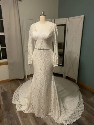 Mikaella Fit And Flare wedding dress 2332 - Image 1 of 4