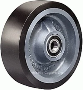 W-820-DB70-1/2 8" x 2" Duralast XC Polyurethane on Cast Iron Wheel, 1,950 lb Cap - Picture 1 of 1