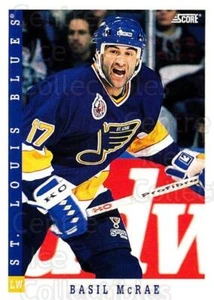 1993-94 Score Canadian #436 Basil McRae - Picture 1 of 1