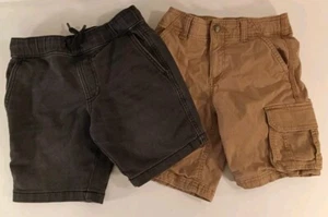 Boys Short Set Sonoma & Colorful Planet Kids Cargo&Denim-Size 6-Adjustable Waist - Picture 1 of 10