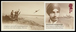 GB LS171f Valour and Victory Mahinder Singh Pujji 1st Single MNH 2025 - Bild 1 von 1
