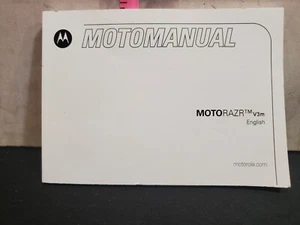 Manuel Motorola Razr V3m - Photo 1 sur 2