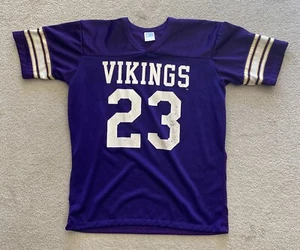 Vintage Rawlings Minnesota Vikings # 23 Football Jersey Large Adult 42-44 - Picture 1 of 7