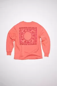 Acne studios Organic Cotton Sweatshirt - Pink size Medium - Picture 1 of 5
