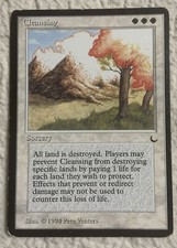 Cleansing PLD The Dark 1994 Reserved List Mtg Magic