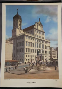 Cuadro mural Ayuntamiento de Augsburgo Baviera Renacimiento edificios seculares - Imagen 1 de 1