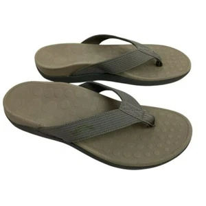 NWOT Orthaheel Wave 2 Tong Sandals Khaki Womens 7 - Picture 1 of 16