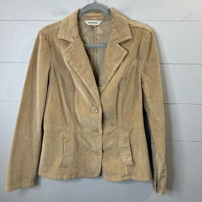 St. John’s Bay | Vintage Corduroy Tan Jacket Blazer Size Medium - Image 1 of 4