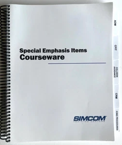 SIMCOM Special Emphasis Items Courseware *EXCELLENT* - Picture 1 of 3