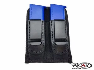 Concealment Magazine Soft Holster IWB With Metal Clip 22 25 32 380 9 40 45mm - Picture 1 of 3