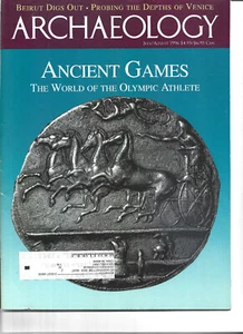 Archaeology Magazine Back Issue July/August 1996 Ancient Games Olympic Athlete - Imagen 1 de 1