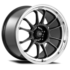 1 Konig 17x8 5X4.50 +35 47MC Hypergram Metallic Carbon Machined Lip Wheel Rim - Picture 1 of 3