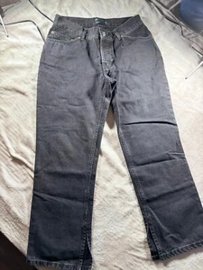 Asos Design Womens Jeans Petite Black Size W30 L26 UK - Picture 1 of 3