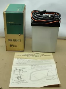 Paquete completo de lavadora de parabrisas Delco Power Sweep GM #4905474 NUEVO DE STOCK - Imagen 1 de 9