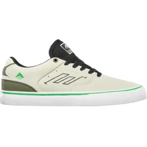Emerica Shoes The Low Vulc - Tan/Green - Picture 1 of 4
