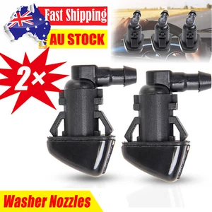 Windshield Washer Jet Nozzles For Ford F250 F350 F450 F550 2008-10 Windscreen AU - Picture 1 of 8