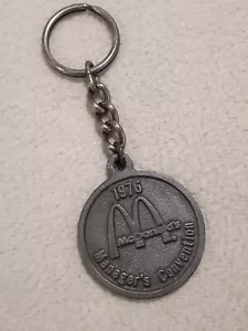 LLAVERO LLAVERO RETIRADO MCDONALDS MANAGER'S CONVENTION 1976 DE COLECCIÓN - Imagen 1 de 4