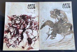 ART CLUB - ZEITSCHRIFTENPAAR - NR. 19 UND 20 - JAHRE 1963 UND 1964 🗞️ - Bild 1 von 13
