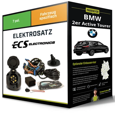 Elektrosatz 7-pol spezifisch für BMW 2er Active Tourer 11.2013-10.2021 NEU - Bild 1 von 3