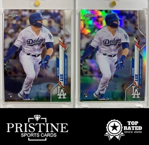 2020 Topps Chrome Gavin Lux Refractor Rookie Card RC #148 Dodgers 💎🔥 MINT LOT - Picture 1 of 2