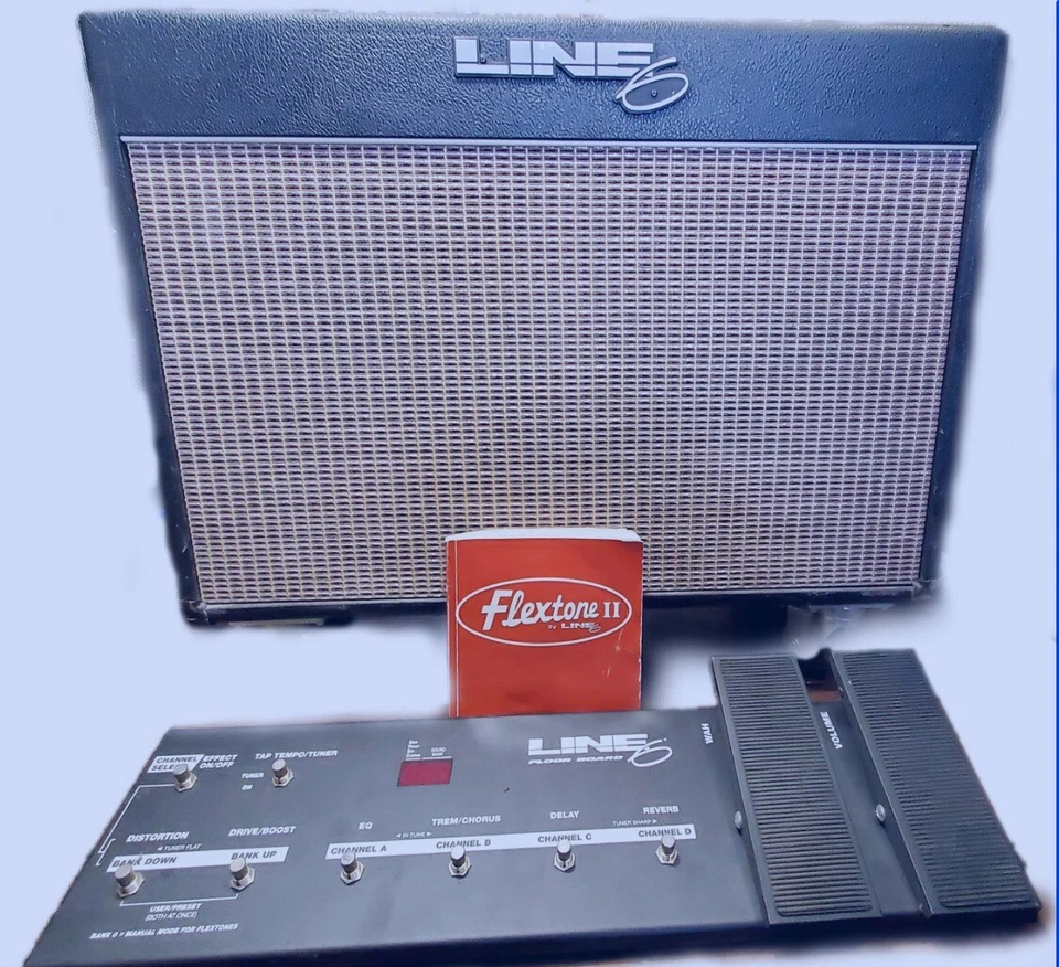 Line 6 Flextone II XL 2x12 100watt Modeling Guitar Amplifier - Image 1 of 1