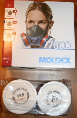 Moldex 7000 Profi Halbmaske Atemschutz CE A1B1E1K1 P2R Mehrweg