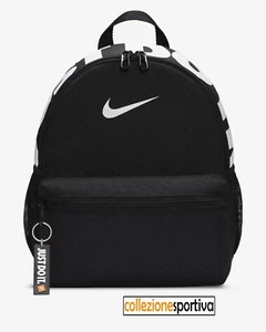 ZAINO MINI NIKE BRASILIA JDI - DR6091-010 col. nero/bianco - Foto 1 di 7