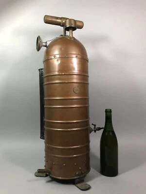 OUTIL VITICOLE ANCIEN Énorme PULVÉRISATEUR À DOS Rare modèle Haute-pression 7,2K - Photo 1/4